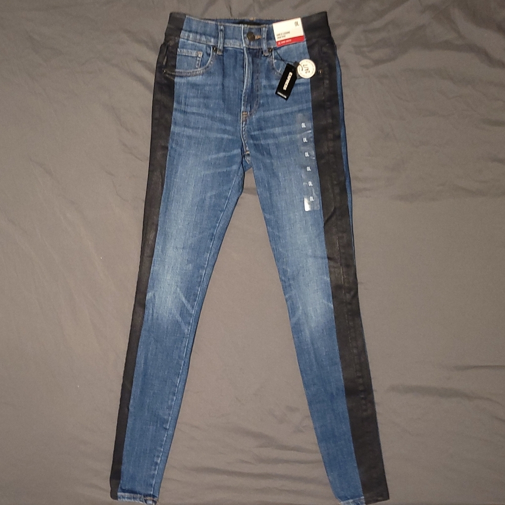 EXPRESS | Ankle Legging High Rise Denims 0 Long